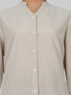 Yarn Dyed Top- Embroidered