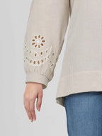 Yarn Dyed Top- Embroidered