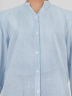 Yarn Dyed Top- Embroidered