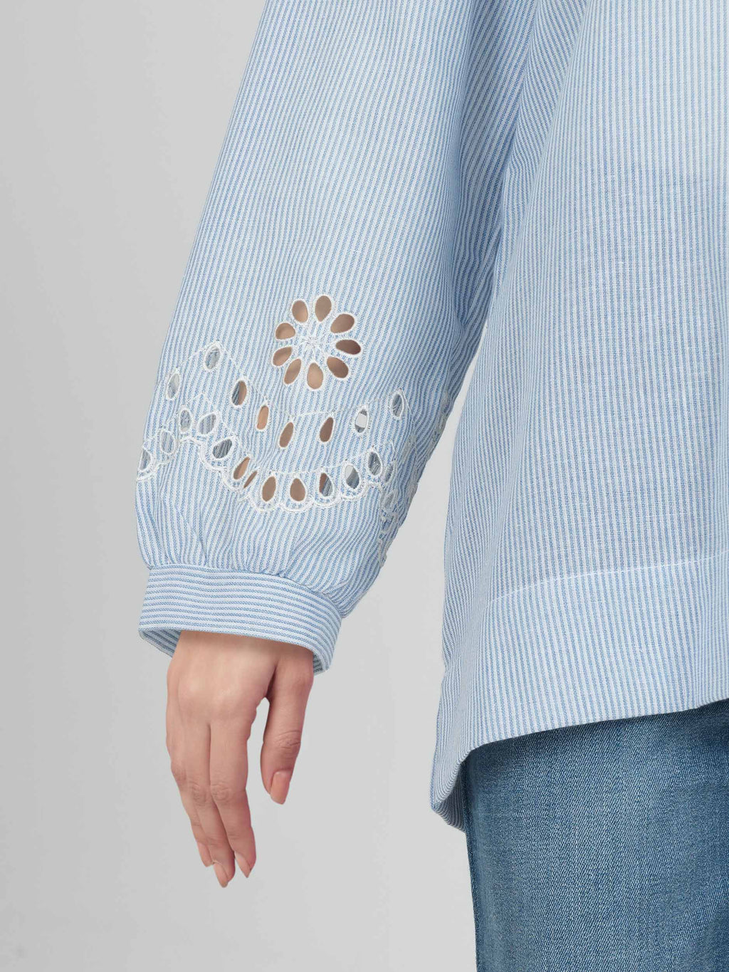 Yarn Dyed Top- Embroidered