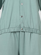 Collared Knit Co-ord Set