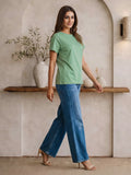 Casual Embellished Tee