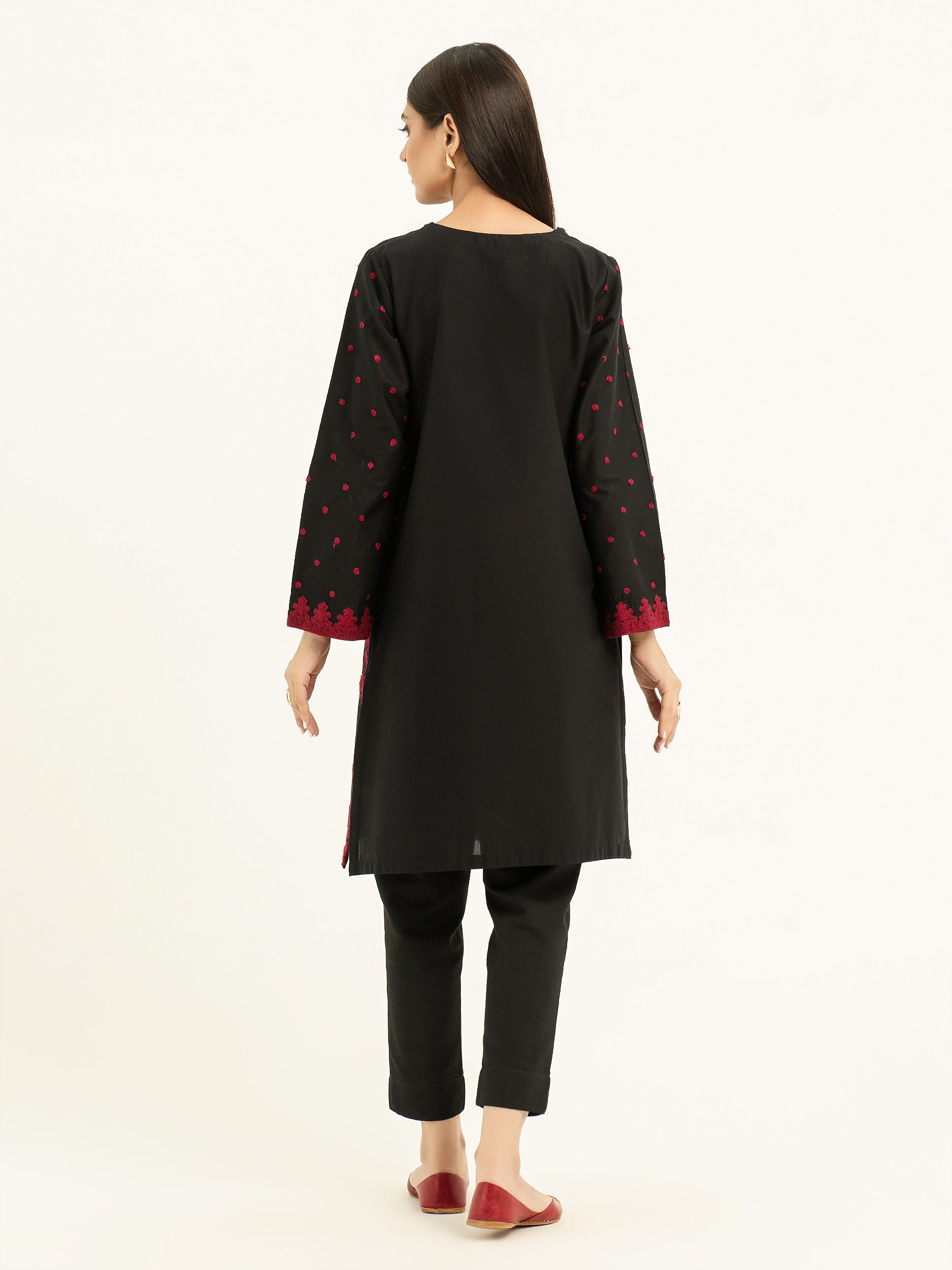 Winter Cotton Shirt-Embroidered (Pret)