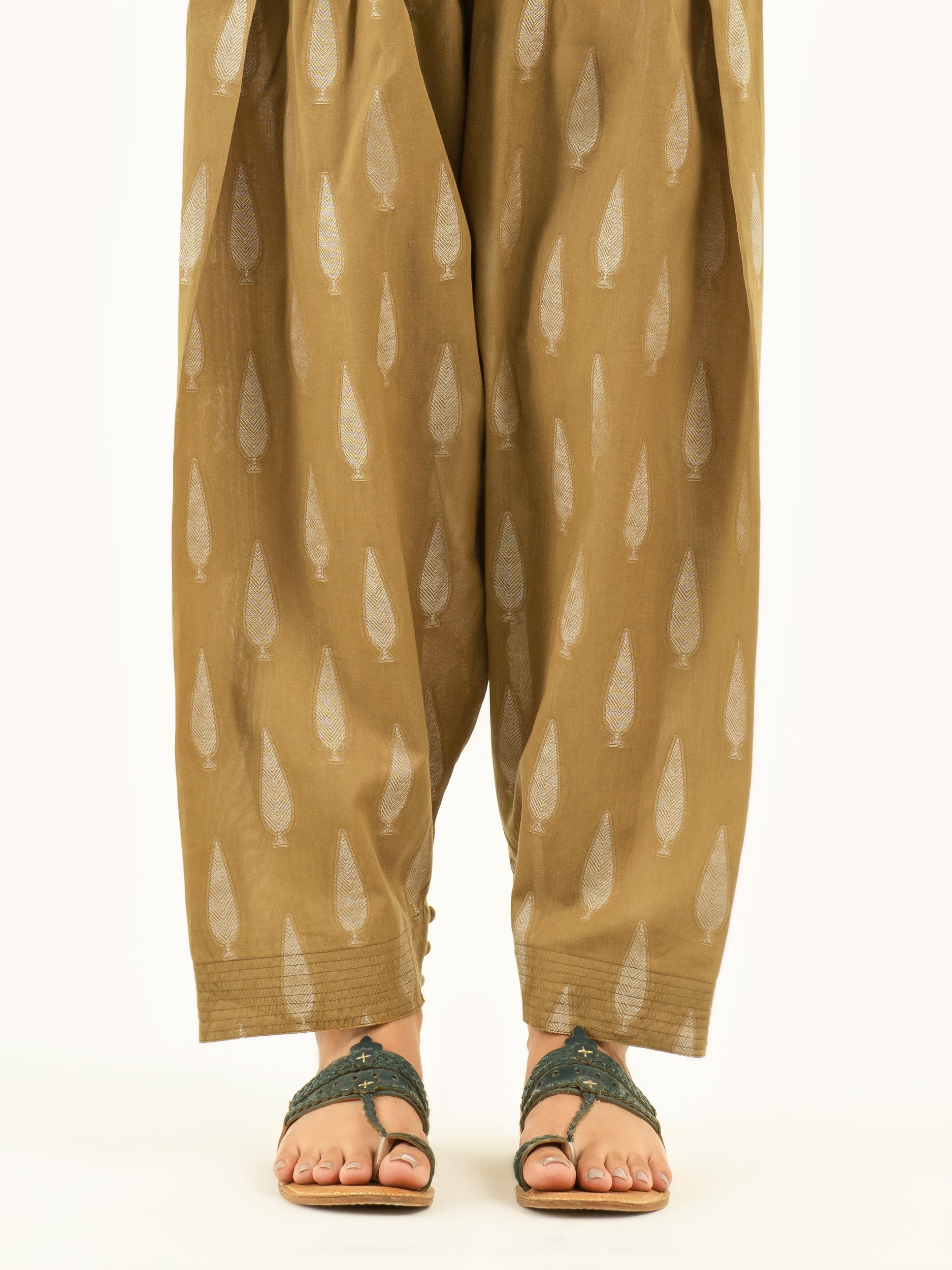 Printed Jacquard Shalwar