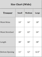 Plain Crape Trouser